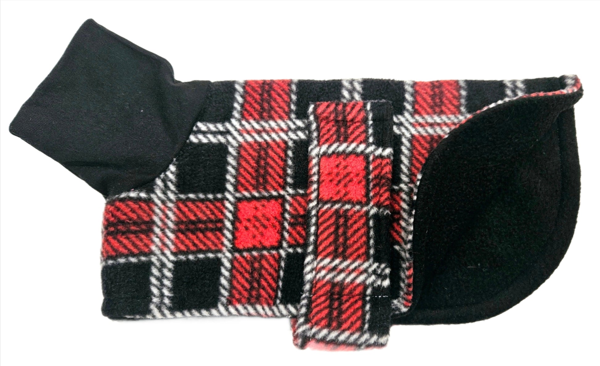 Fleece Dog Coat - 11" Length - Assorted Designs