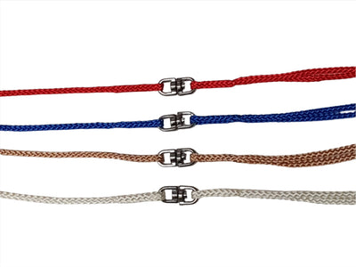 3mm Nylon Cord Show Lead - Assorted Colours