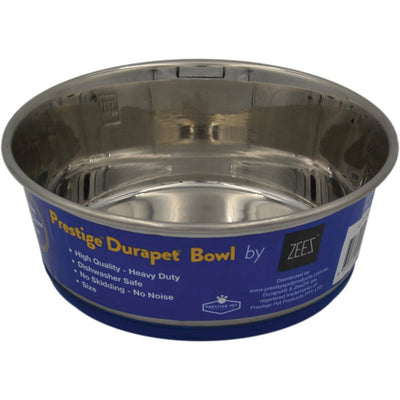 Zeez Durapet Non-Slip Dog Bowls - Assorted Sizes