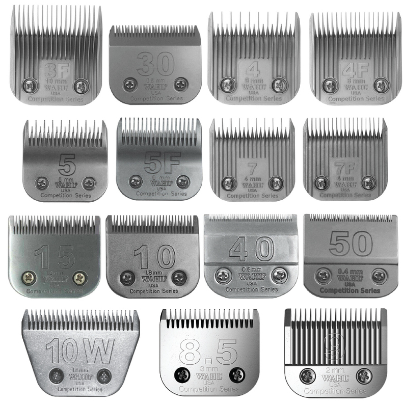 Wahl Competition Blades Assorted Sizes - Main Image