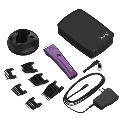 Wahl Bravura Lithium Ion Cordless Clipper - Purple