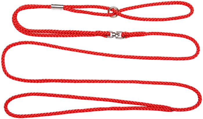 4mm Nylon Cord Show Lead - Assorted Colours