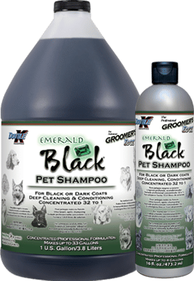 Double K Groomer's Edge Emerald Black Shampoo - Assorted Sizes (ND)