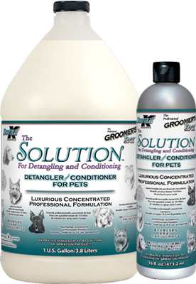 Double K Groomer's Edge The Solution Pet Detangler/Conditioner - Assorted Sizes (ND)