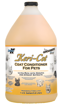 Double K Groomer's Edge Keri-Cot Pet Coat Conditioner - 3.8 Litres/1 Gallon (ND)