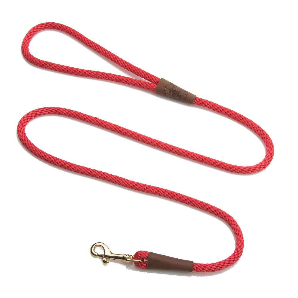 Mendota Clip Lead 3/8" x 4ft - Assorted Colours