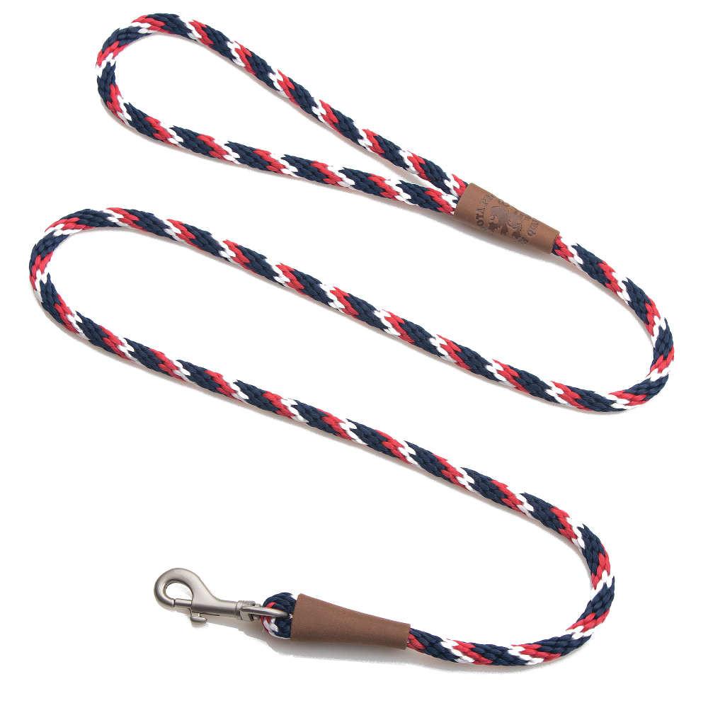 Mendota Clip Lead 3/8" x 4ft - Assorted Colours