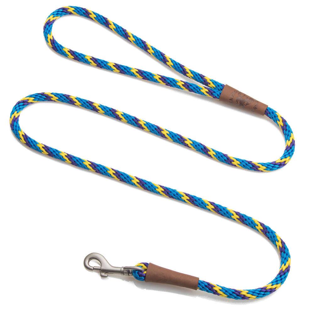 Mendota Clip Lead 3/8" x 4ft - Assorted Colours