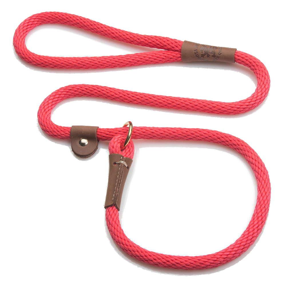 Mendota Slip Dog Lead 1/2" x 6ft - Assorted Colours