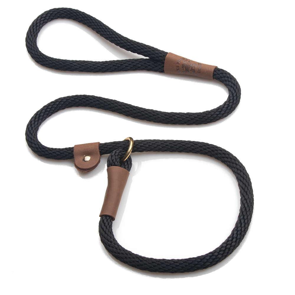 Mendota Slip Dog Lead 1/2" x 6ft - Assorted Colours