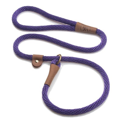 Mendota Slip Dog Lead 3/8" x 4ft - Assorted Colours