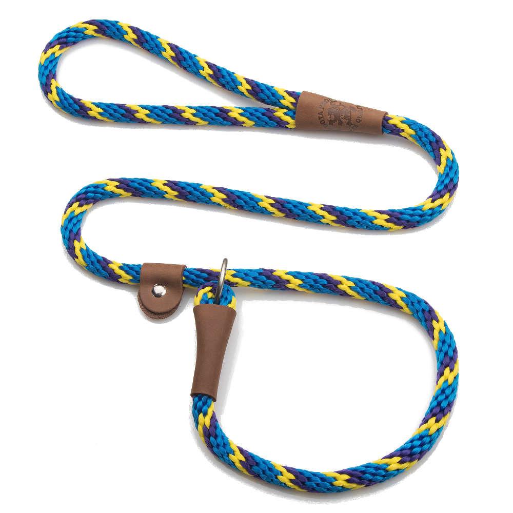 Mendota Slip Dog Lead 1/2" x 6ft - Assorted Colours