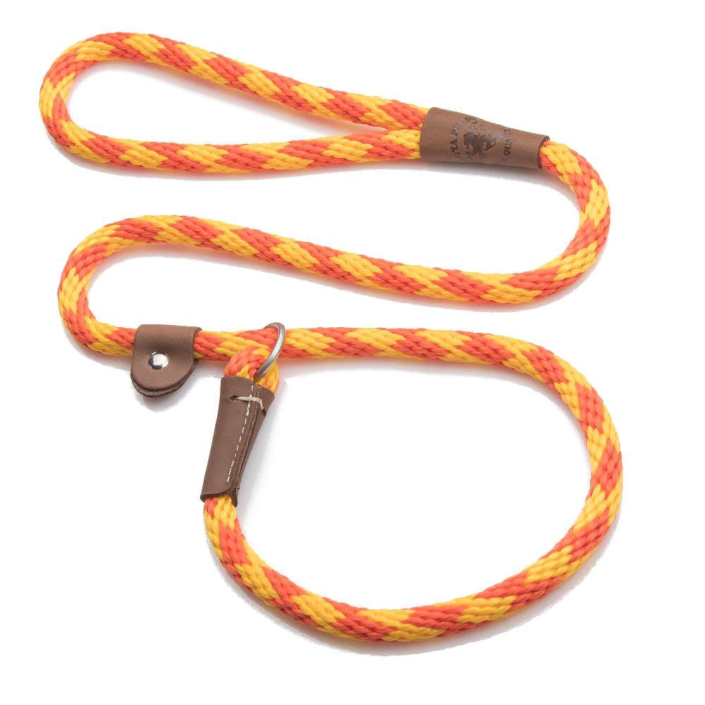 Mendota Slip Dog Lead 1/2" x 6ft - Assorted Colours