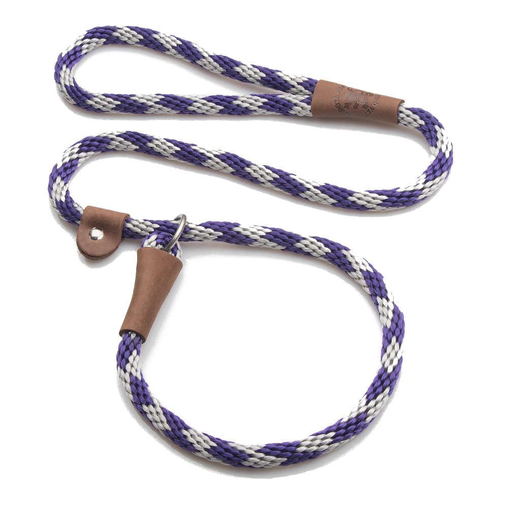 Mendota Slip Dog Lead 1/2" x 6ft - Assorted Colours