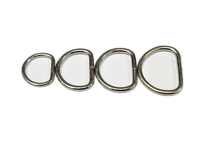 D Ring for Dog Collars - Chrome