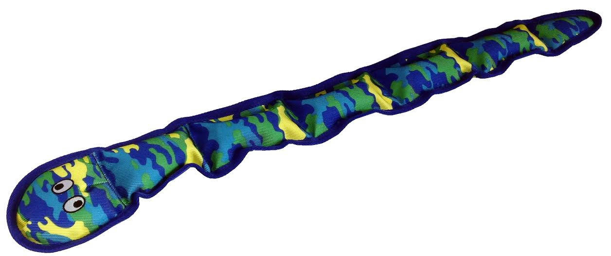 Sea Warrior Snake 35" Dog Toy