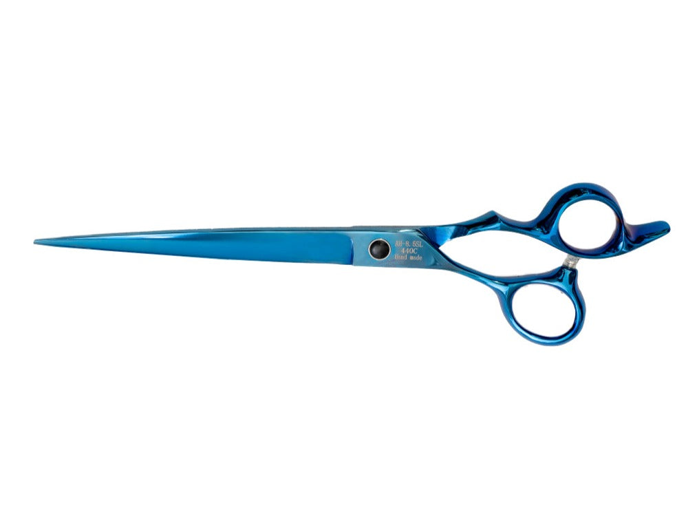 Animal House Prof. Series 8.5" Straight Shear – LEFT HANDED - BLUE (WH)