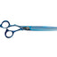 ANIMAL HOUSE PROFESSIONAL SERIES SHEAR - 8" SINGLE SIDED 24 TOOTH THINNING (BLENDER) SHEAR - BLUE (LEFT HANDED)