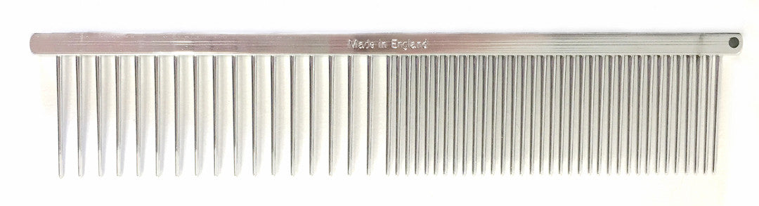 Animal House 6" Fine/Coarse Comb - Chrome