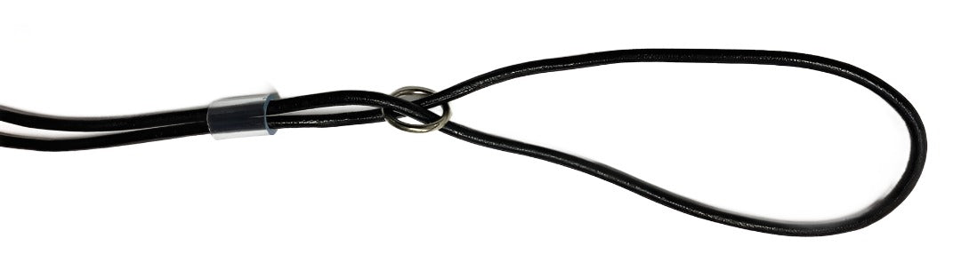 Leather martingale show lead shop