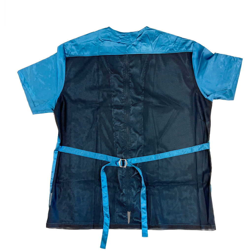 Grooming Jacket - Mesh Back – Teal with Diamante Zip - Assorted Sizes 