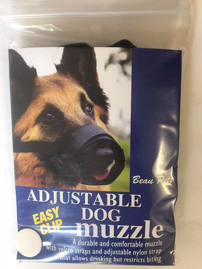 Dog Muzzle Adjustable - XL