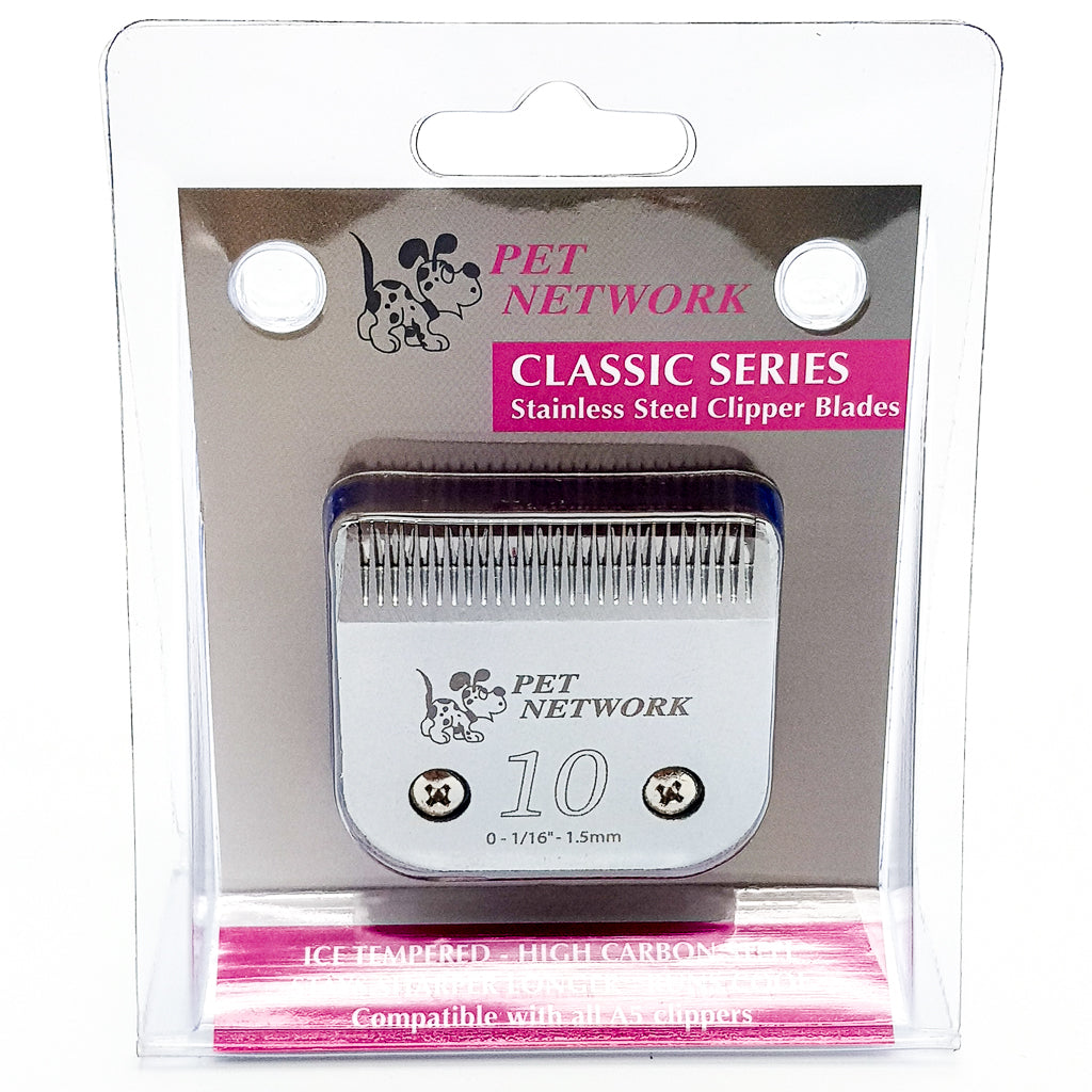 Pet Network Classic Series Stainless Steel Blades - Assorted Sizes 