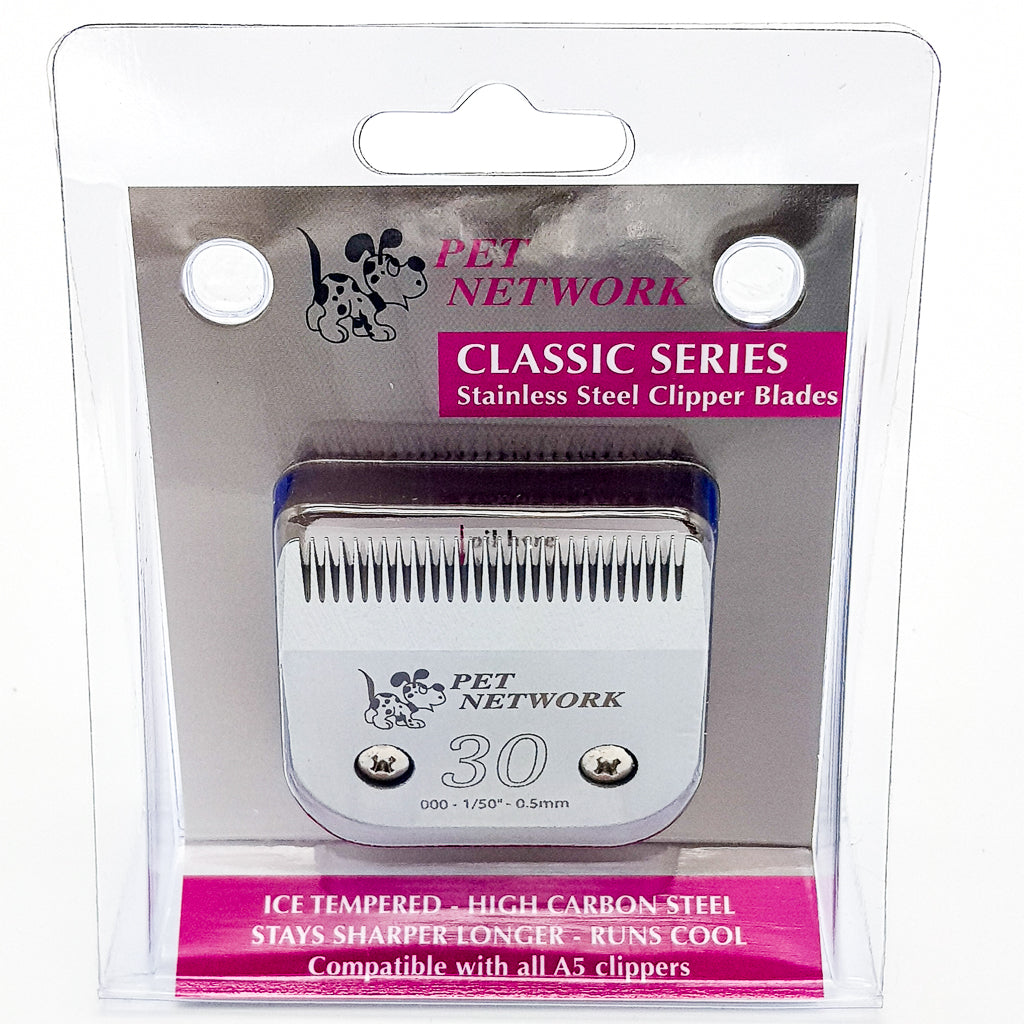 Pet Network Classic Series Stainless Steel Blades - Assorted Sizes
