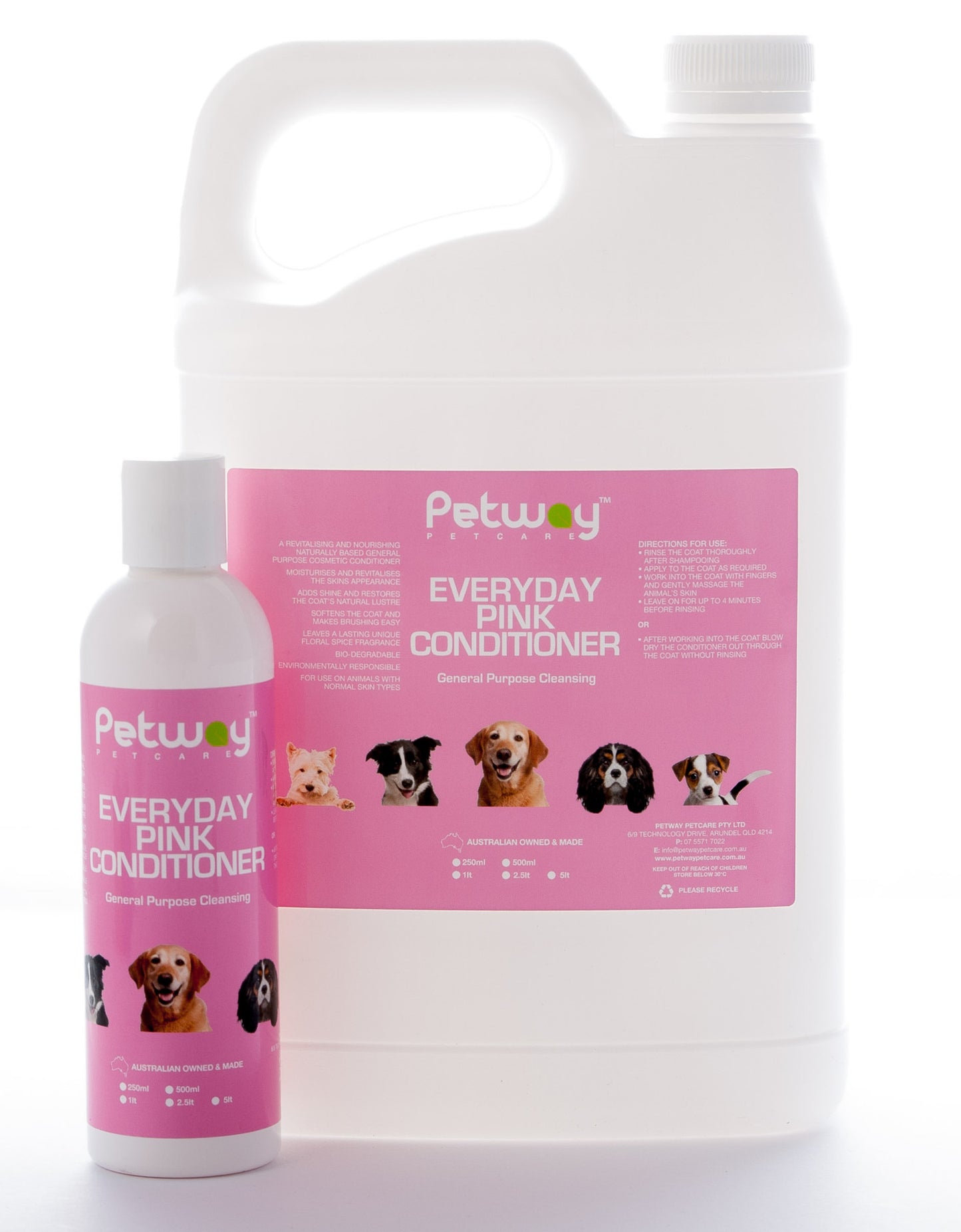 Petway Petcare Pink Conditioner - Assorted Sizes (WH)