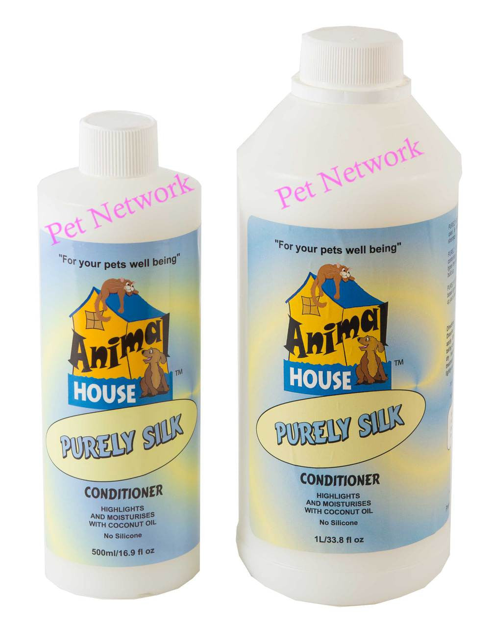 ANIMAL HOUSE PURELY SILK CONDITIONER - 500ML