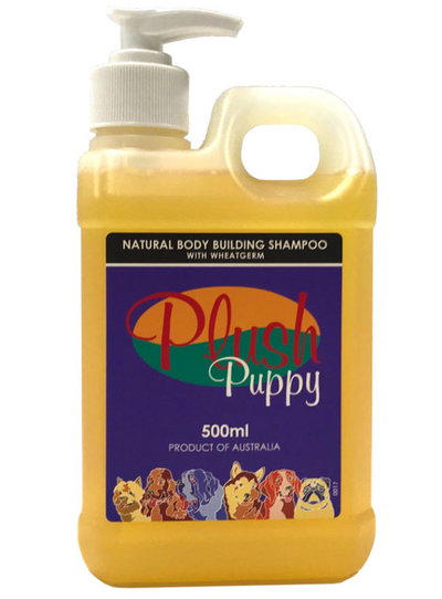 Plush Puppy Natural Body Building Shampoo 500ml