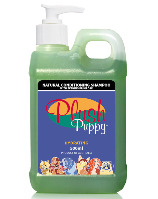 Plush Puppy Natural Conditioning Shampoo with Evening Primrose - Assorted Sizes Available