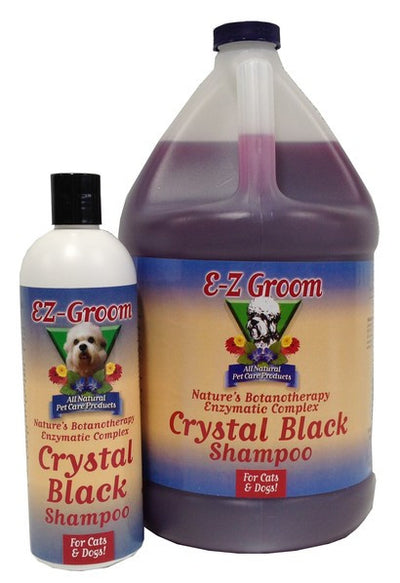 E-Z GROOM CRYSTAL BLACK SHAMPOO 473ml (16oz)