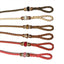 Faux Plaited Leather Tie On Bling Show Lead - 95cm Approx - Assorted Colours