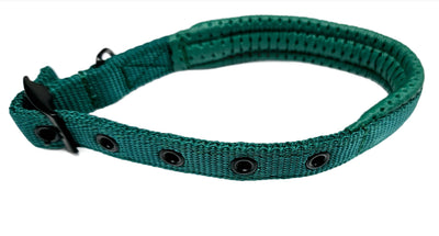 Kra-Mar Padded Adjustable Dog Collar - Assorted Colours & Sizes - SPECIAL (ND)