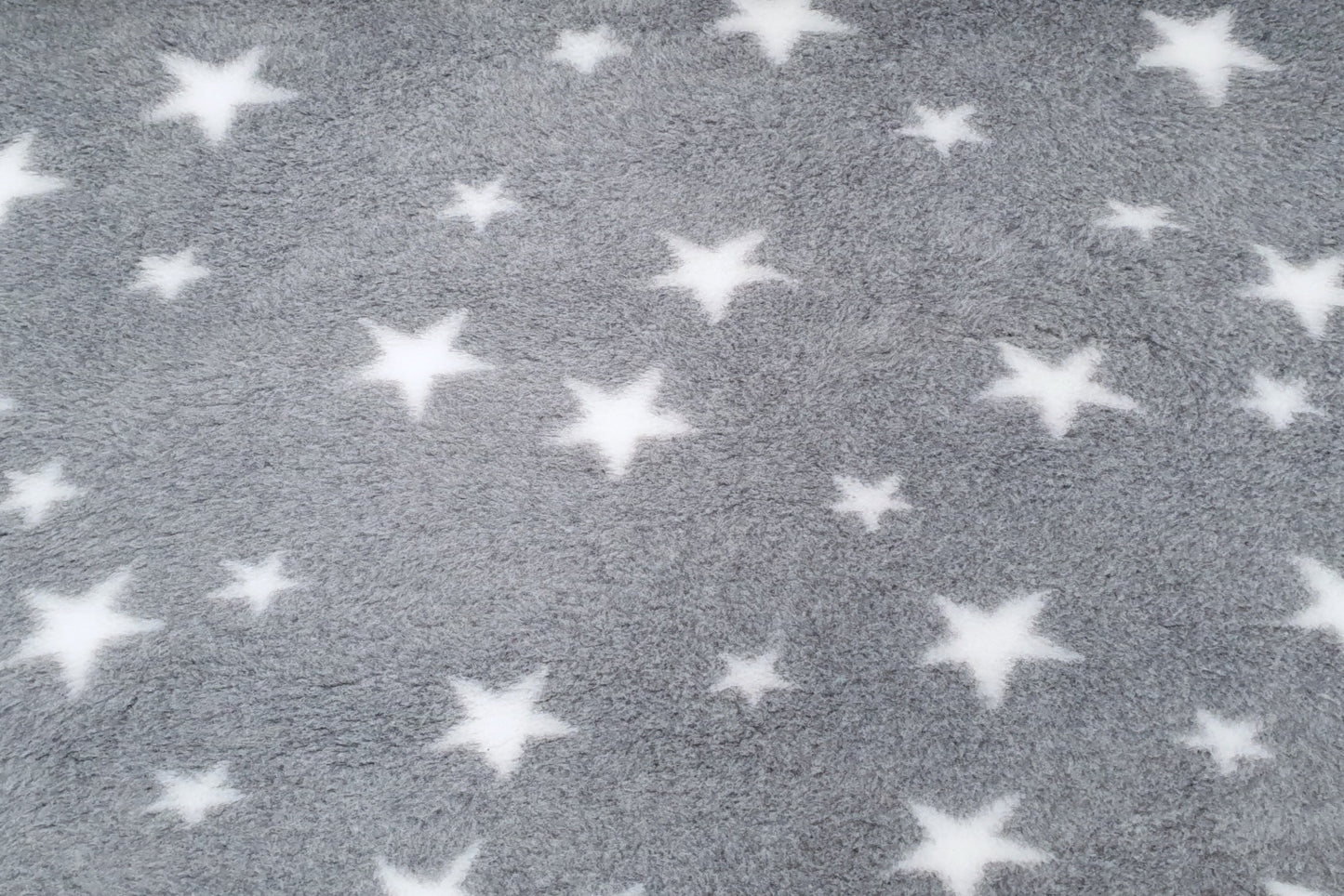 Vet Bed - Green Backed - Grey with White Stars