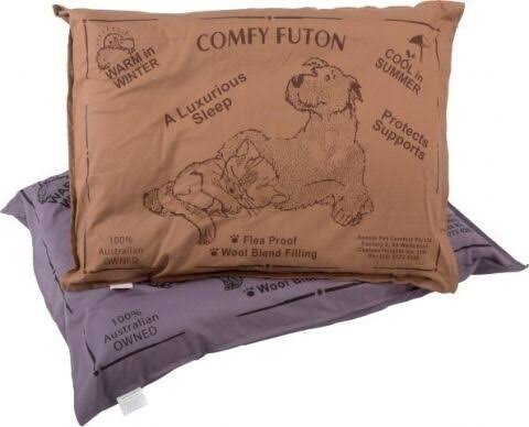 Aussie Comfort Wool Dog Futon - Large