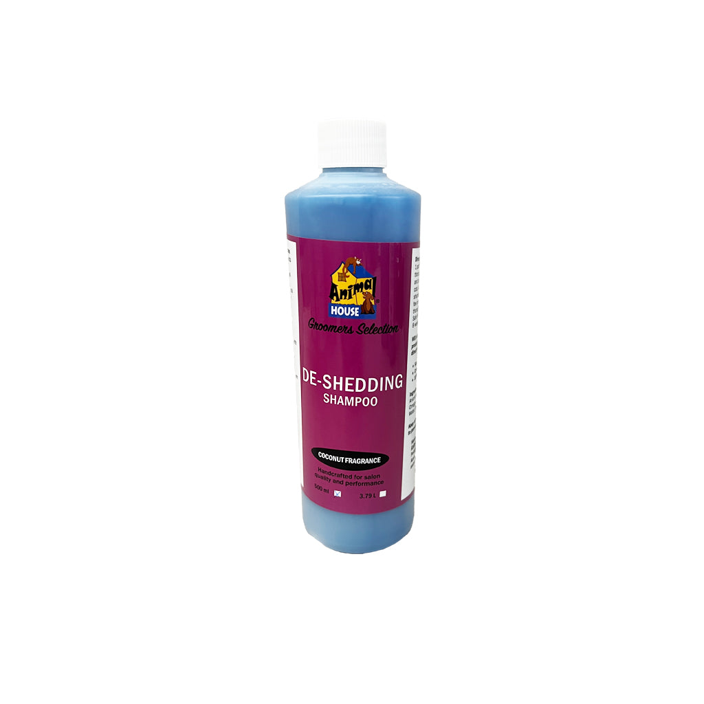Animal House Groomers Selection De-Shedding Shampoo for Dogs and Cats - Assorted sizes