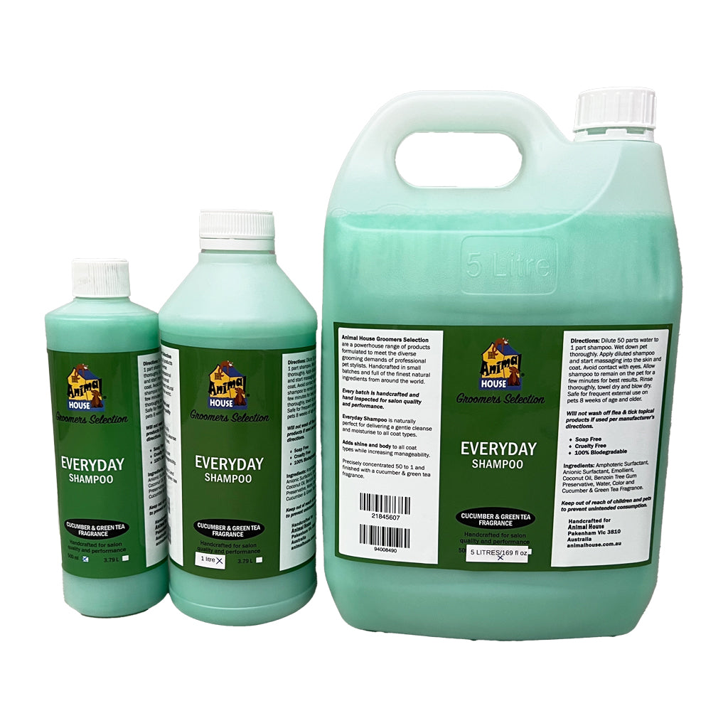 Animal House Groomers Selection Everyday Shampoo - Assorted Sizes