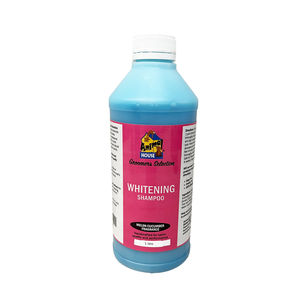 Animal House Groomers Selection Whitening Shampoo for Dogs and Cats - assorted sizes