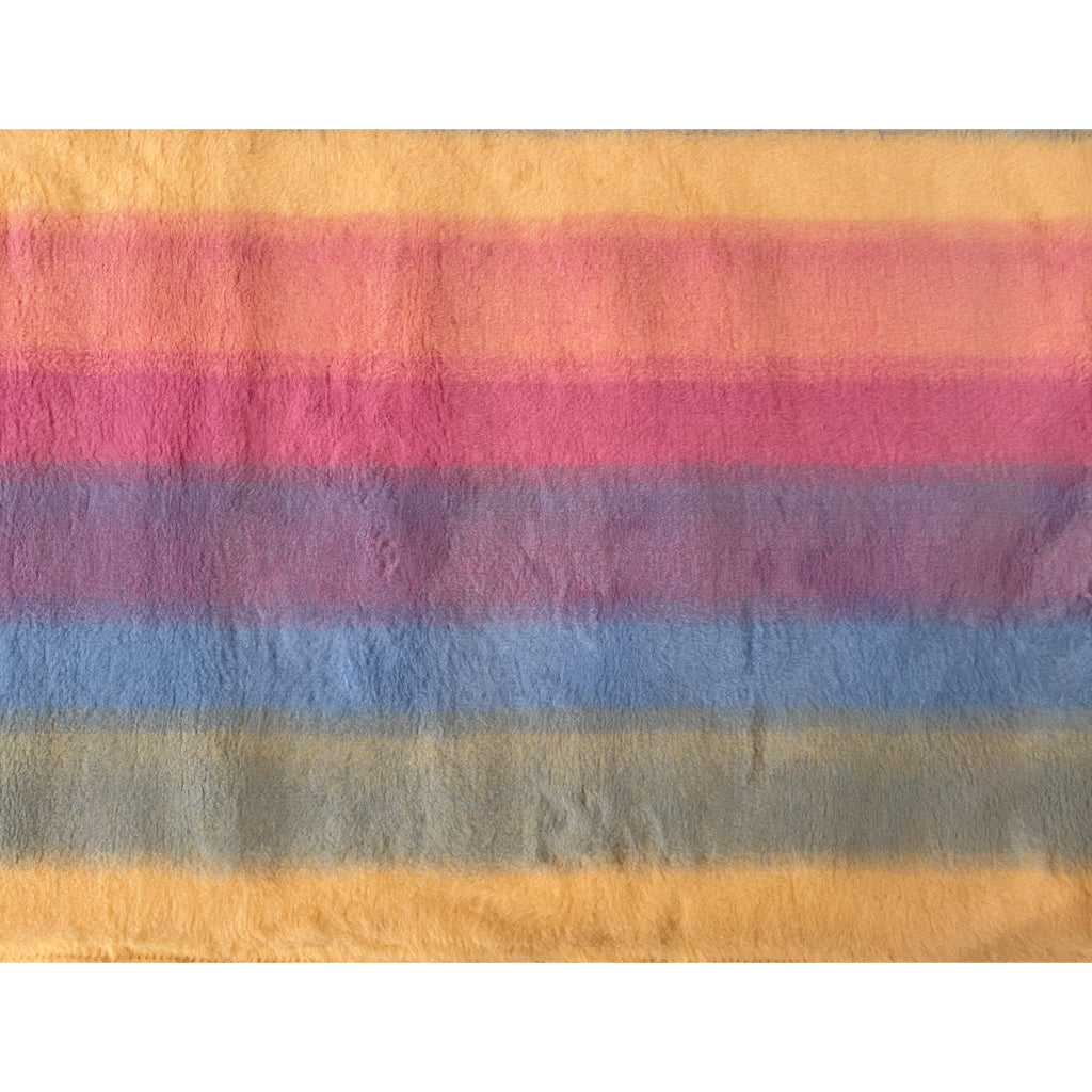 Vet Bed - Rubber Backed - Candy Stripe