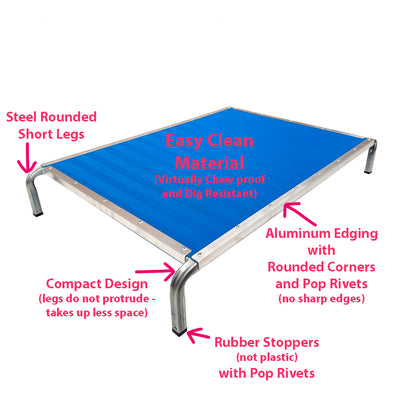 Animal House Almost Indestructible Trampoline Dog Bed - Medium (ND)