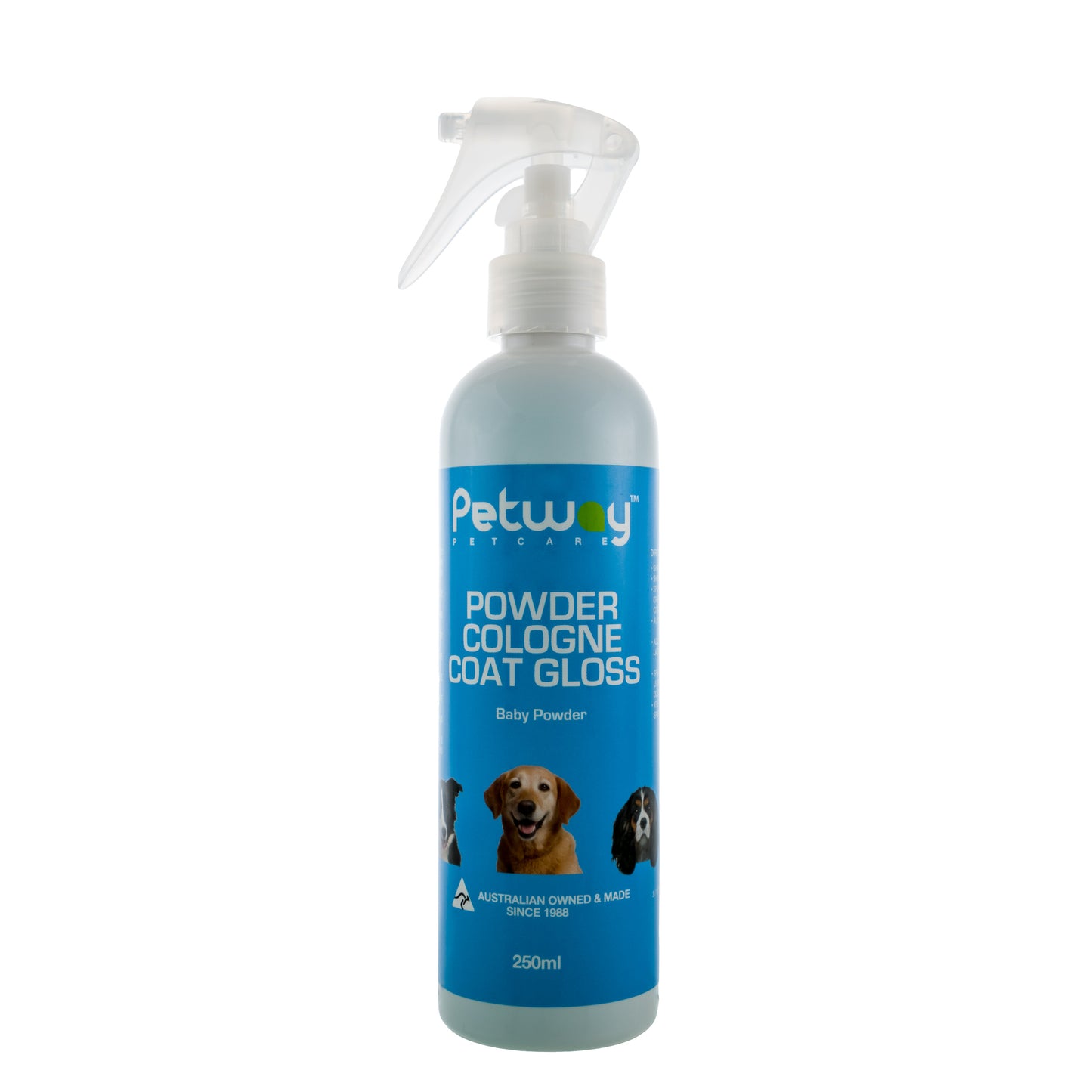 Petway Petcare Baby Powder Cologne Coat Gloss - Assorted Sizes (WH)