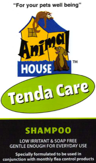 Animal House Tenda Care Soap Free Shampoo - Assorted Sizes