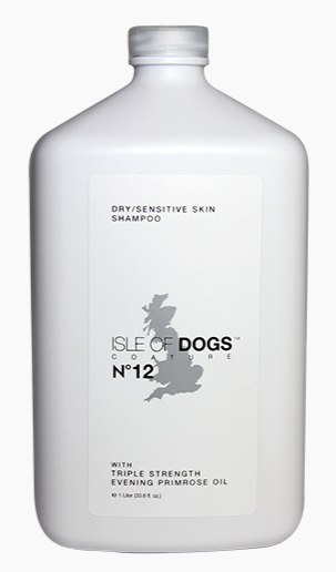 Isle of Dogs No.12 - Dry/Sensitive Skin Shampoo with Triple Strength Evening Primrose Oil - 1 Litre