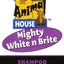 Animal House Mighty White N Brite Shampoo - Assorted Sizes