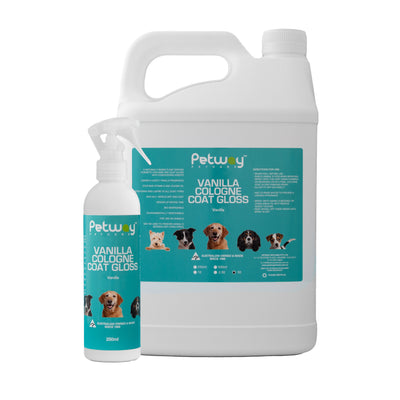 Petway Petcare Vanilla Cologne Coat Gloss - Assorted Sizes (WH)