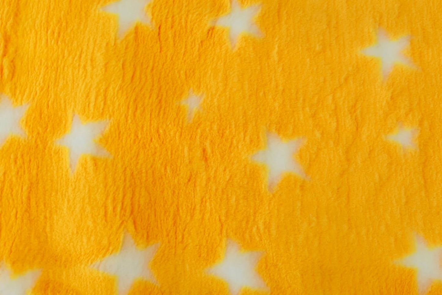 Vet Bed - Green Backed - Bright Yellow with White Stars