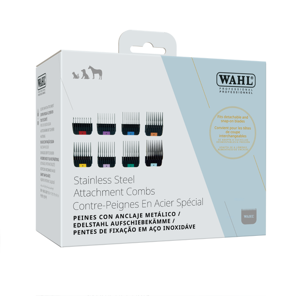 NEW STYLE Wahl KM Stainless Steel Comb Attachment Set - For A5 Blades
