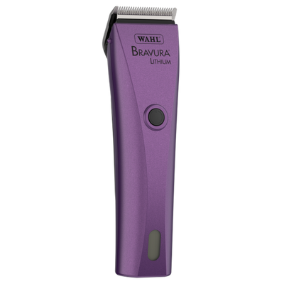Wahl Bravura Lithium Ion Cordless Clipper - Purple